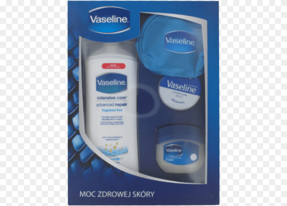 Vaseline Intensive Advanced Repair Gift Set Eu, Bottle, Lotion, Cosmetics Png