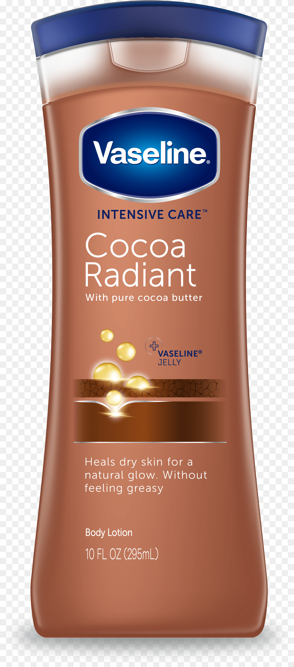 Vaseline Intensive Care Body Lotion Cocoa Radiant Chocolate, Bottle, Shaker Png