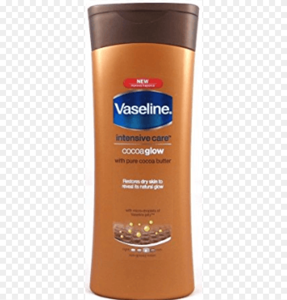 Vaseline Intensive Care Cocoa Glow Body Lotion, Bottle, Shaker, Shampoo Free Png