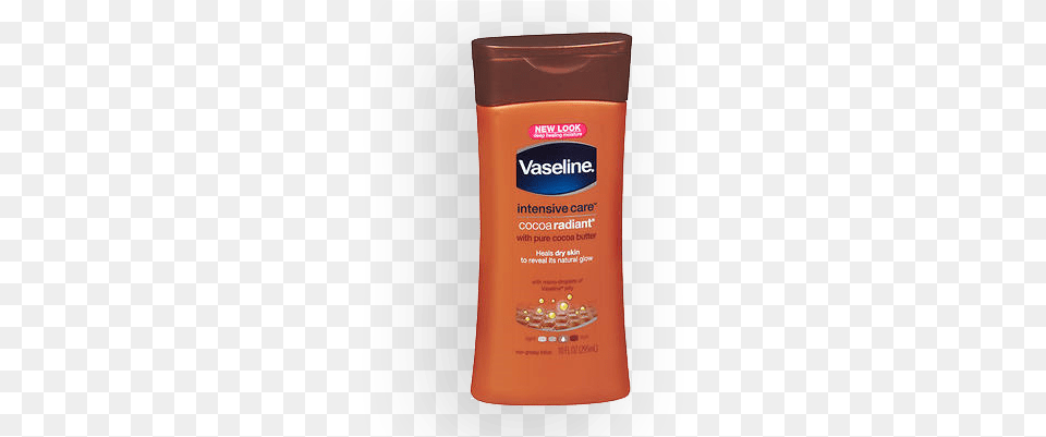 Vaseline Vaseline Intensive Care Cocoa Radiant Rich Feeling, Bottle, Lotion, Shaker Free Png