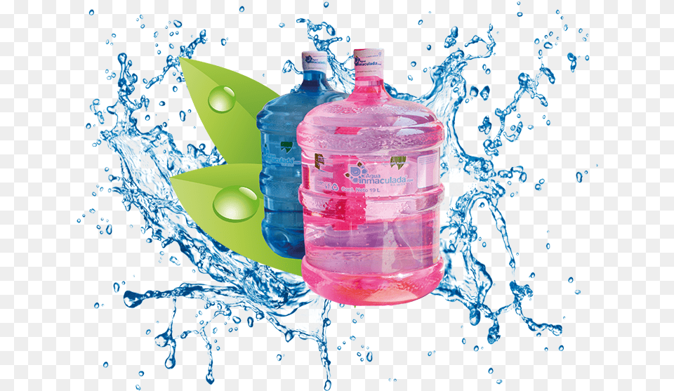 Vaso De Agua, Bottle, Water Bottle, Beverage, Mineral Water Free Png Download