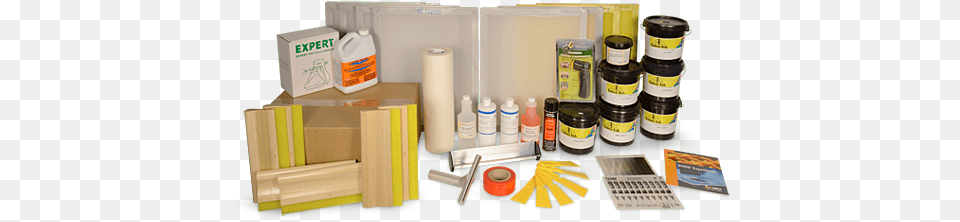 Vastex Supply Kits Screen Printing Supplies, Cabinet, Furniture, Tape, First Aid Free Png