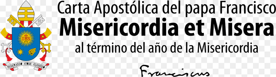 Vat Misericordiaetmisera Pope Francis, Emblem, Symbol, Logo Free Transparent Png