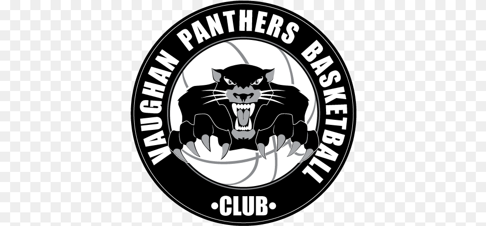 Vaughan Panthers Basketball Rep Vaughan Panthers Basketball, Logo, Animal, Cat, Mammal Png