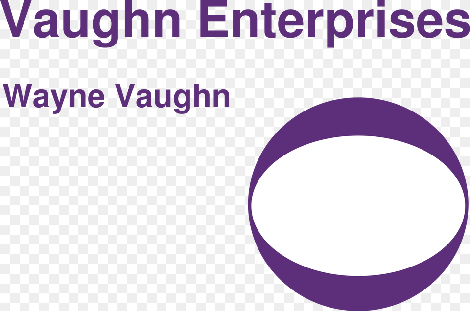 Vaughn Enterprises Logo Circle, Lighting, Purple, Sphere, Astronomy Free Png Download