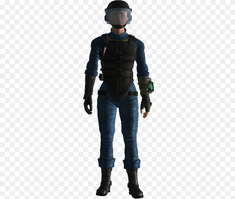 Vault 101 Security Armor Female Jandarma Robocop, Clothing, Pants, Adult, Male Png Image