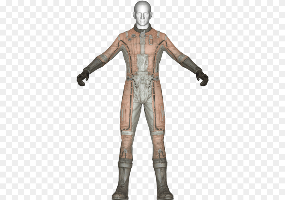 Vault 111 Vault Suit, Adult, Male, Man, Person Free Png