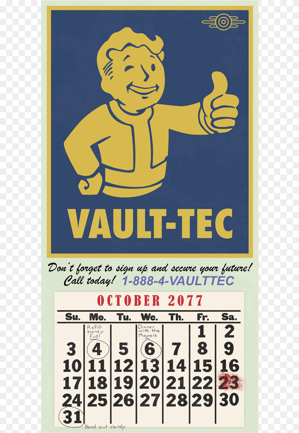 Vault Boy, Advertisement, Baby, Person, Poster Free Transparent Png
