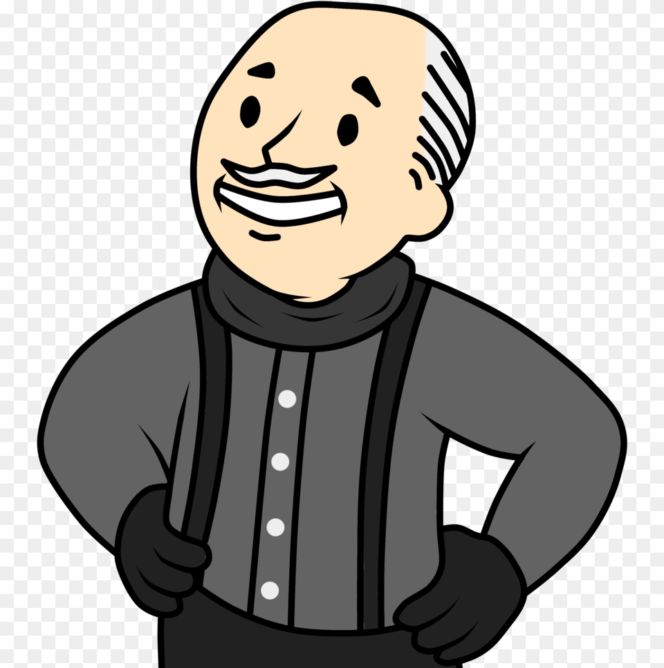 Vault Boy Fallout Nv, Baby, Person, Face, Head Png Image