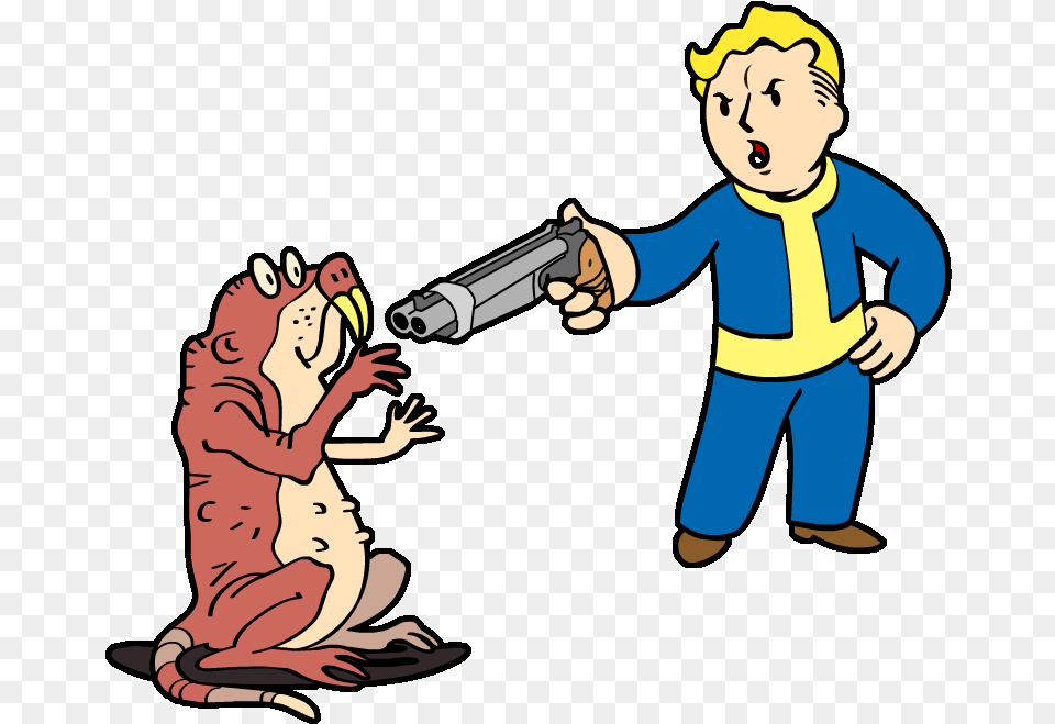 Vault Boy Poster Poster Print Clipart Fallout, Gun, Weapon, Baby, Person Png
