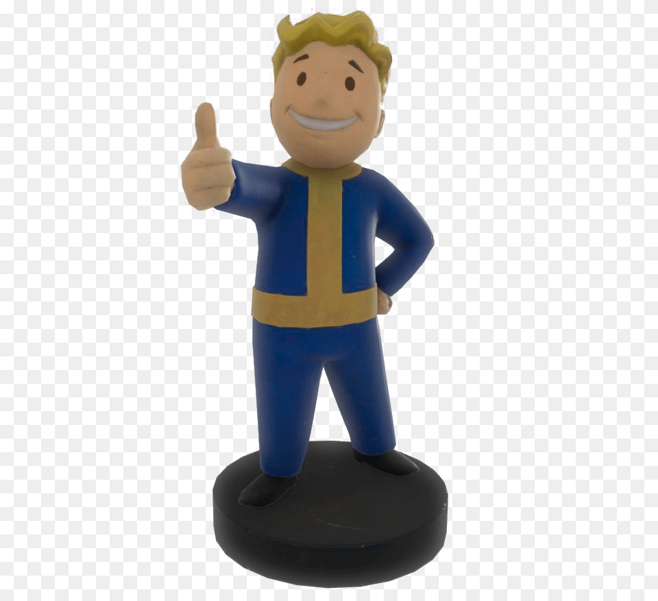 Vault Boy Statue Fallout Vault Boy Black Amp White Us Exclusive, Figurine, Body Part, Finger, Hand Free Png Download