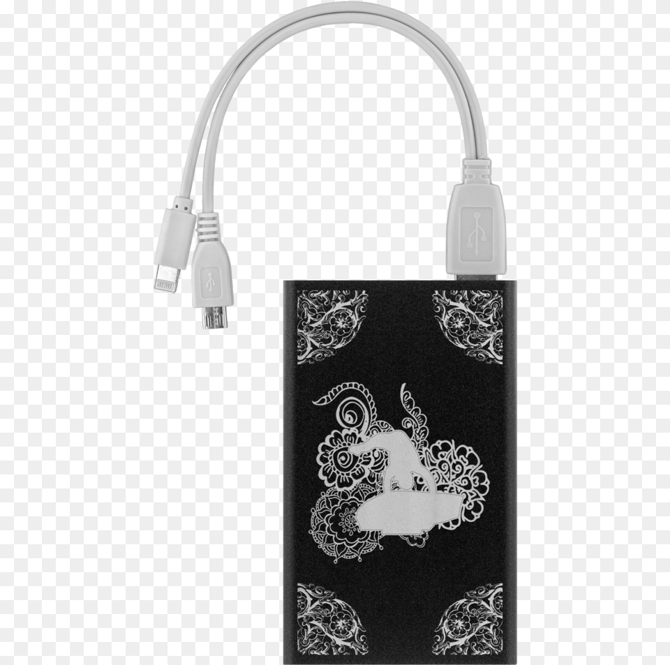 Vault Doodle Design Cell Phone Power Bank Supernatural Thank You For Memories, Accessories, Bag, Handbag, Purse Free Png Download