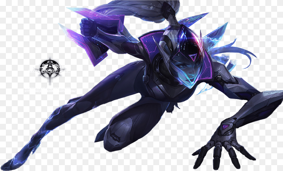 Vayne Project Render By Nickzombie08 League Of Legends, Woman, Adult, Person, Female Free Png