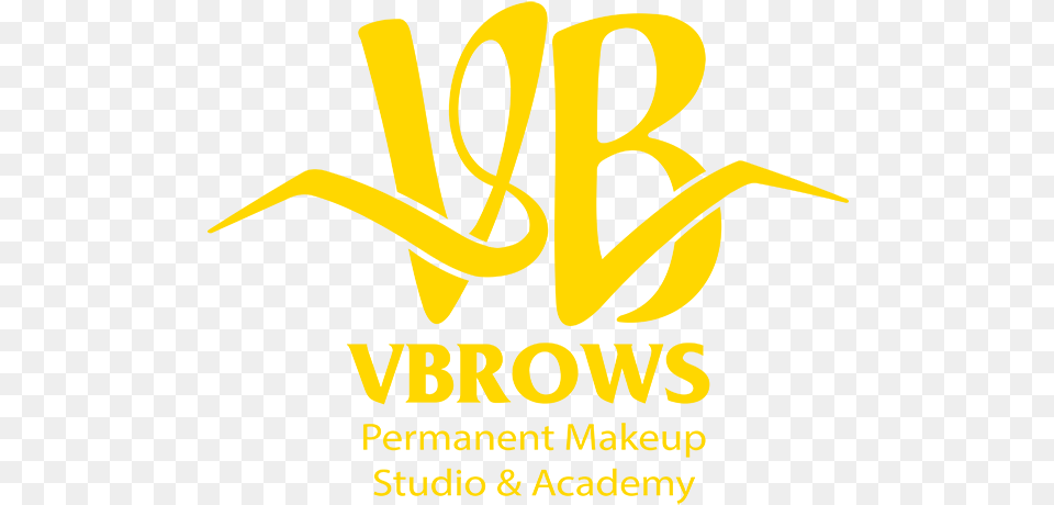 Vbrows Permanent Makeup Studio Vbrows Logo, Advertisement, Poster Free Png