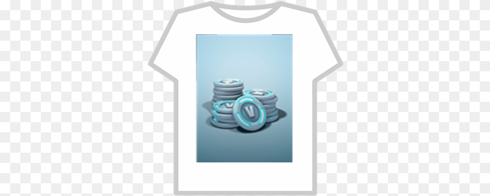 Vbucks Roblox Chrome T Shirt Roblox, Clothing, Coil, Machine, Spiral Free Transparent Png