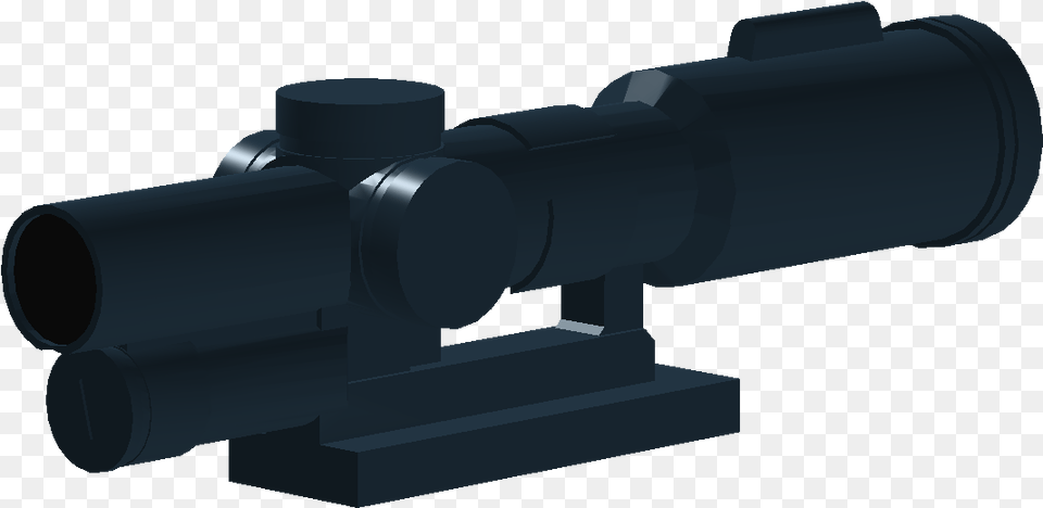 Vcog 6x Scope X6 Scope, Firearm, Weapon Png Image