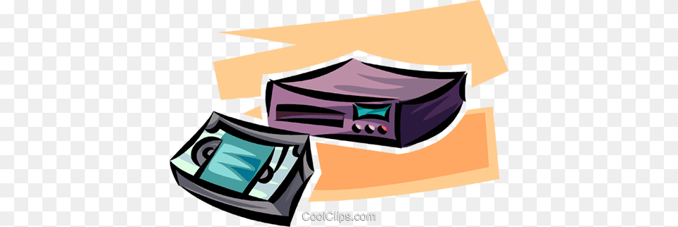 Vcr And Videotape Royalty Vector Clip Art Illustration, Tent, Camping, Outdoors, Screen Png