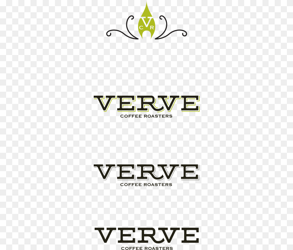 Vcr Logos Right Verve Coffee Roasters French Roast 12 Oz Bag Whole, Logo, Green, Symbol, Face Png Image