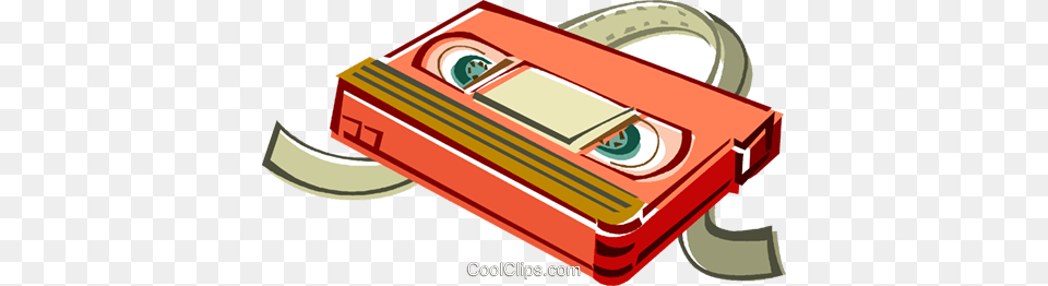 Vcr Tape Royalty Vector Clip Art Illustration, Cassette, Dynamite, Weapon Png