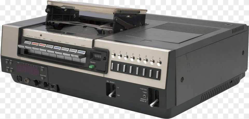 Vcr User Interface Old Vhs Player, Electronics, Computer Hardware, Hardware, Tape Player Free Transparent Png