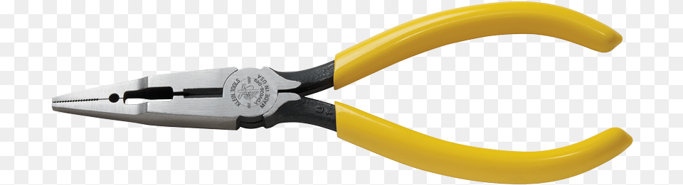 Klein Connector Crimping Long Nose Pliers 1 Each, Device, Tool, Blade, Dagger Free Png Download