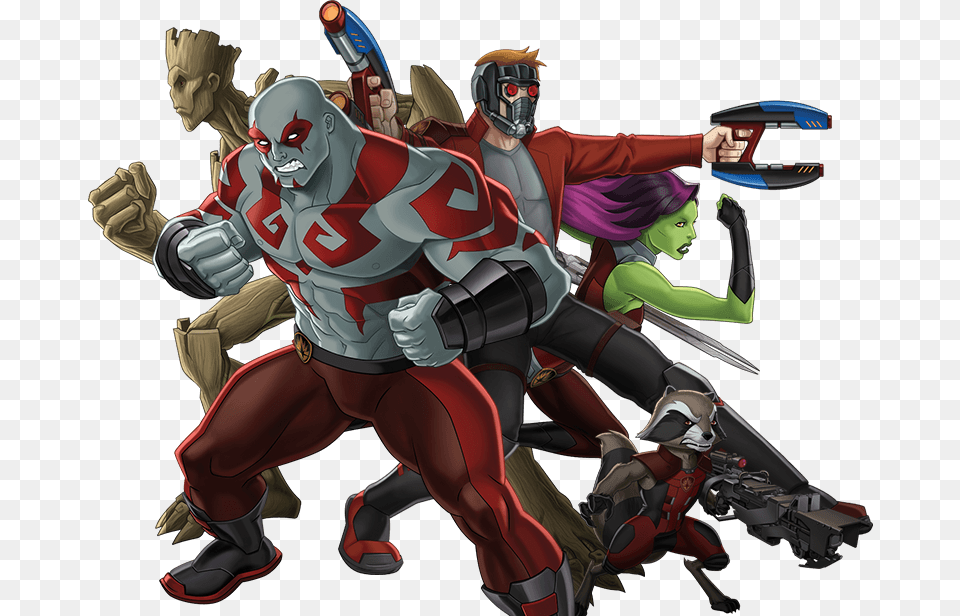 Vdzzaqx Guardians Of The Galaxy Cartoon, Publication, Book, Comics, Person Png Image