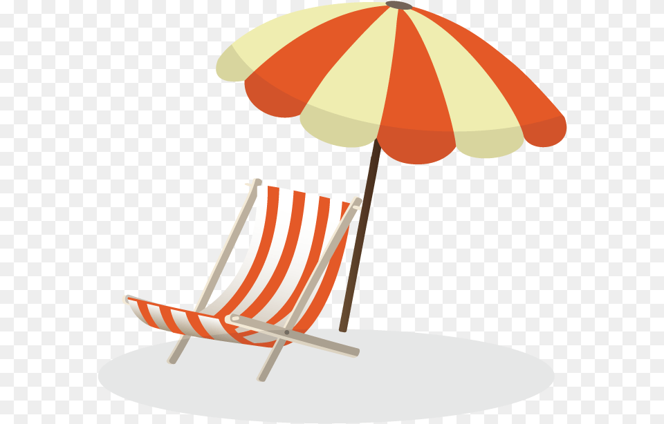 Vecteur Euclidean Vector Lounge Chair Beach Umbrella Vector, Canopy, Animal, Fish, Sea Life Free Png