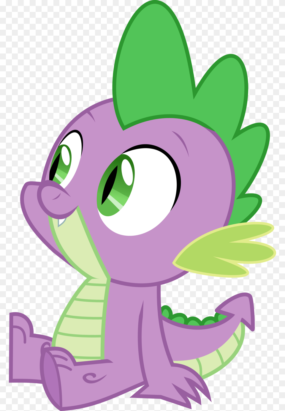 Vector 02 Spikey Wikey Sitting By Eipred Spikey My Little Pony, Purple, Cartoon, Nature, Outdoors Free Png Download
