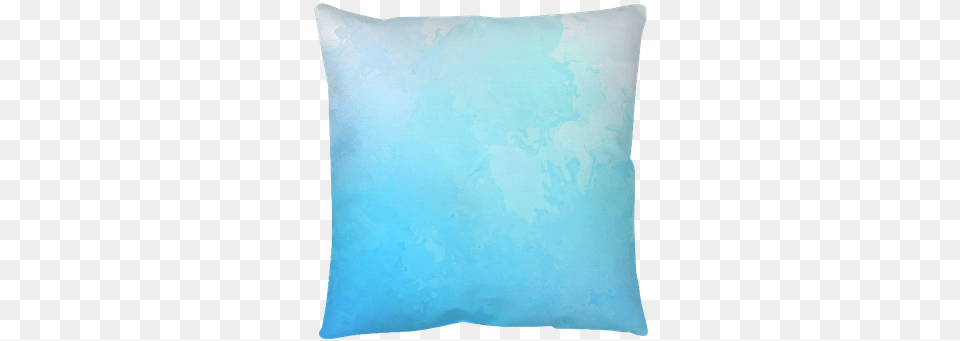Vector Abstract Blue Watercolor Background Pillow Cover Cushion, Home Decor, Blackboard Free Transparent Png