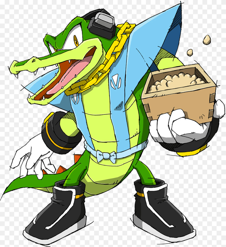 Vector Alligator Sonic Forces Sonic Boom Vector The Crocodile, Book, Comics, Publication, Person Free Png Download