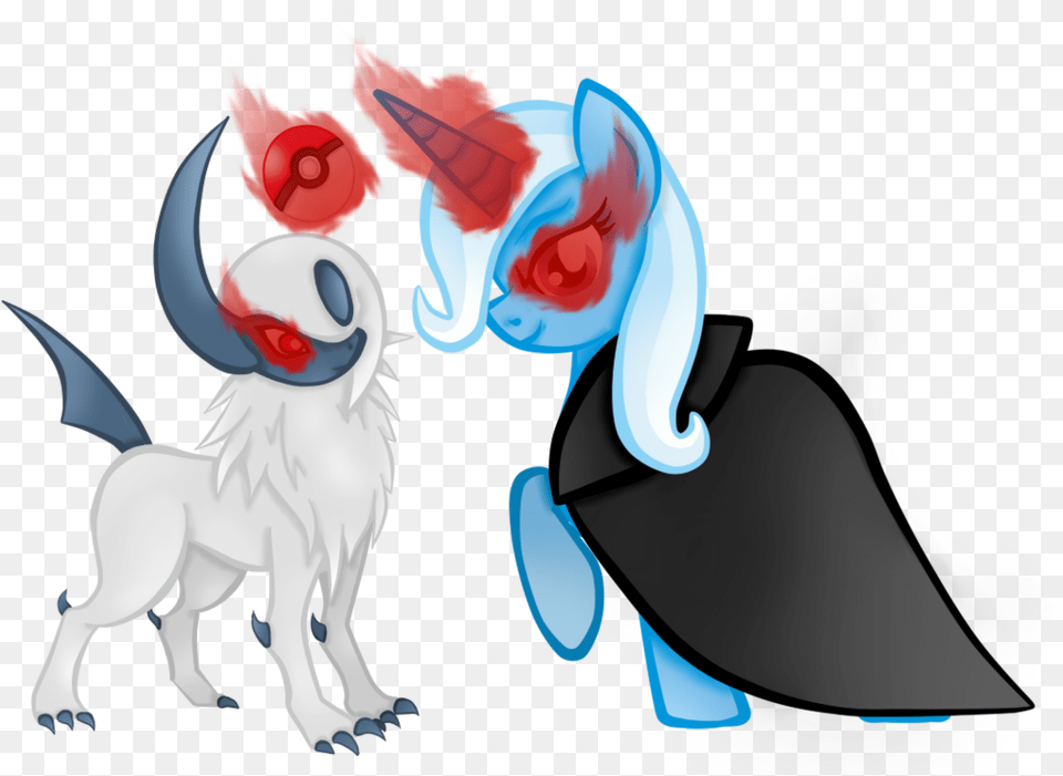 Vector An Evil Trixie And Absol By Urd Mlp Absol Png Image