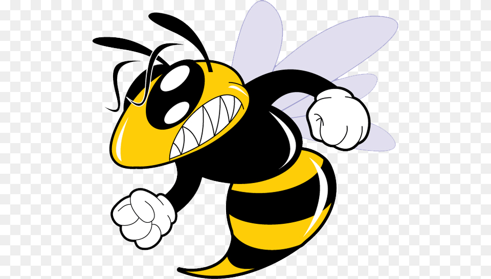Vector And Hornet Clipart Mascots Favorite Hornet Clipart, Animal, Invertebrate, Insect, Honey Bee Png Image