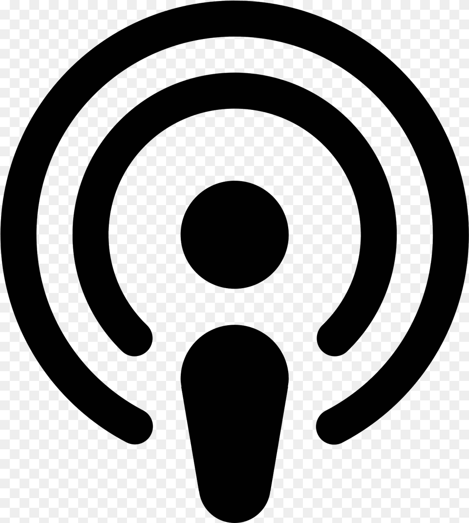 Vector Apple Podcast Podcast, Gray Free Png Download