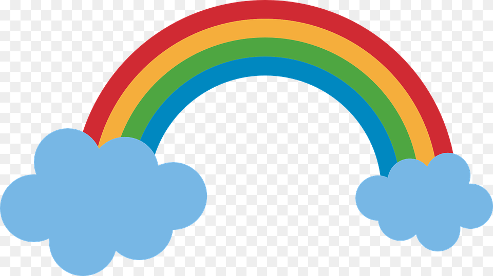 Vector Arcoiris Image, Nature, Outdoors, Rainbow, Sky Free Png Download