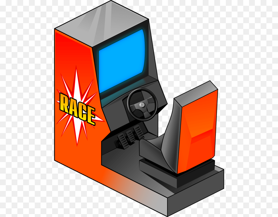 Vector Asteroids Arcade Game Video Games Amusement Arcade Free, Computer, Electronics, Pc, Arcade Game Machine Png Image