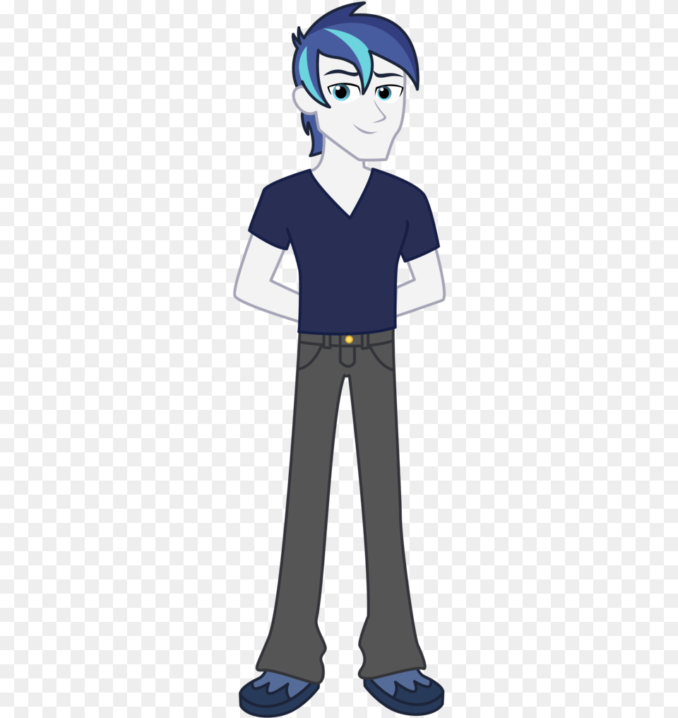 Vector Back Person My Little Pony Equestria Girls Shining Armor, Clothing, Pants, Book, Comics Free Transparent Png