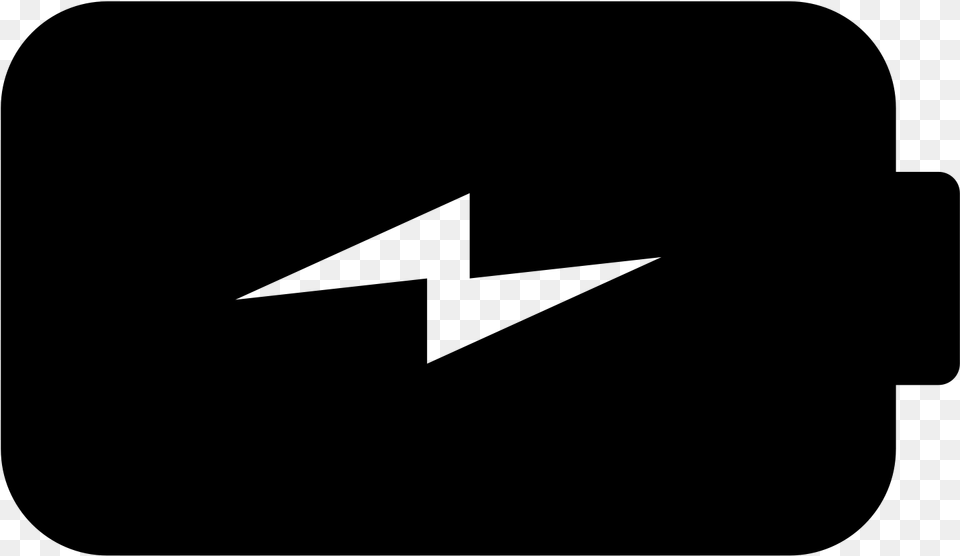 Vector Battery Ios Sign, Gray Free Png