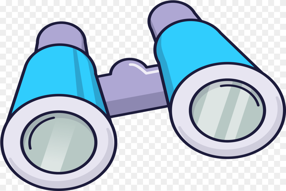 Vector Binoculars Bird Watching Transparent U0026 Clipart Clip Art Binoculars, Device, Grass, Lawn, Lawn Mower Free Png