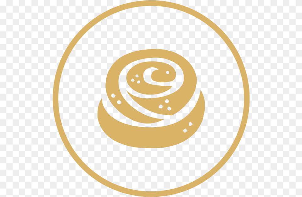 Vector Black And White On Cinnamon Rolls Clip Art, Spiral, Bread, Food, Disk Free Png Download