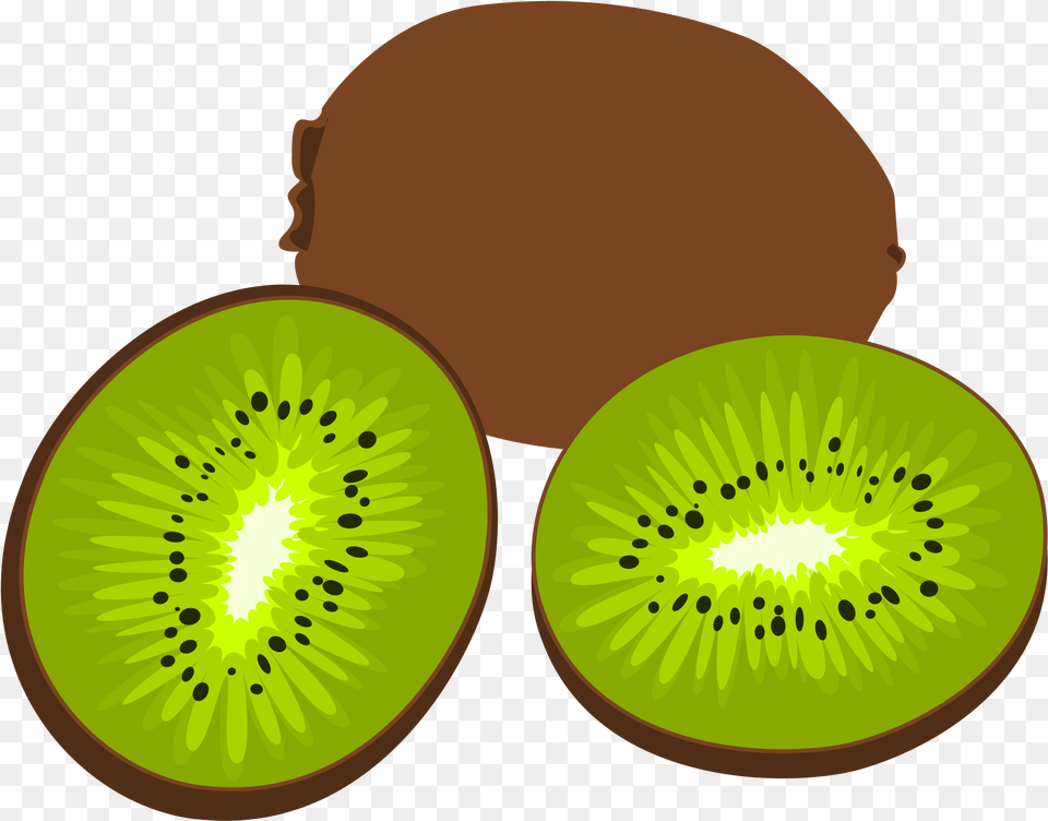 Vector Black And White Kiwi Clipart Fruit Kiwi Svg, Food, Plant, Produce Png