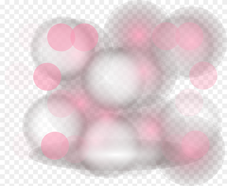 Vector Black And White Library Bokeh Pink Circle, Sphere, Pattern, Balloon, Accessories Free Transparent Png