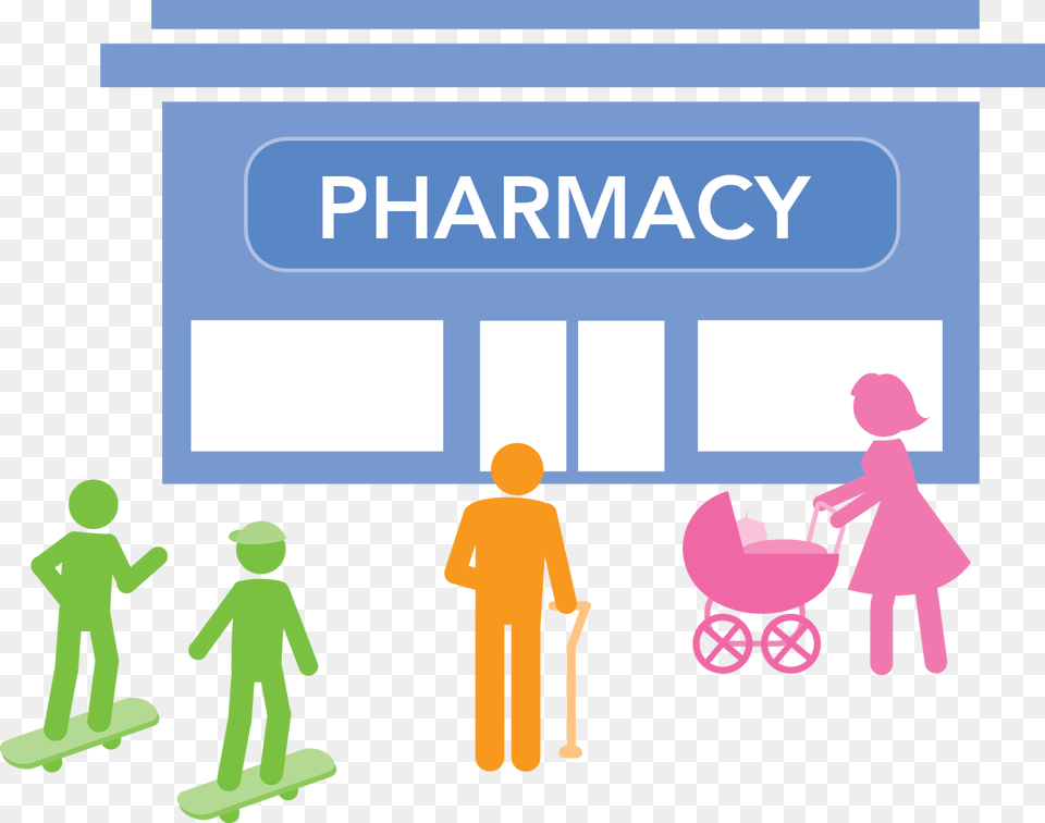 Vector Black And White Library Pharmacies Something Retail Pharmacy Pharmacy Clip Art, Adult, Man, Male, Person Png Image