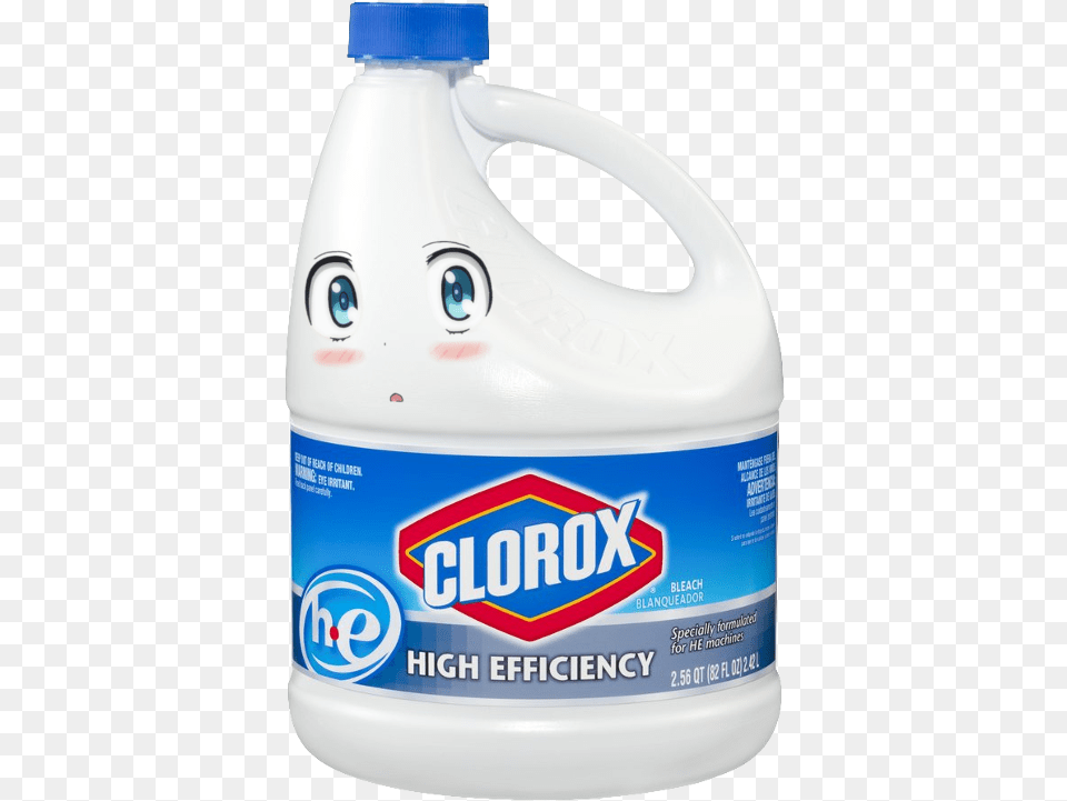 Vector Black And White Library With Anime Faces Album Cloroxhome Cleaning Clorox High Efficiency Bleach, Bottle, Beverage, Milk Png