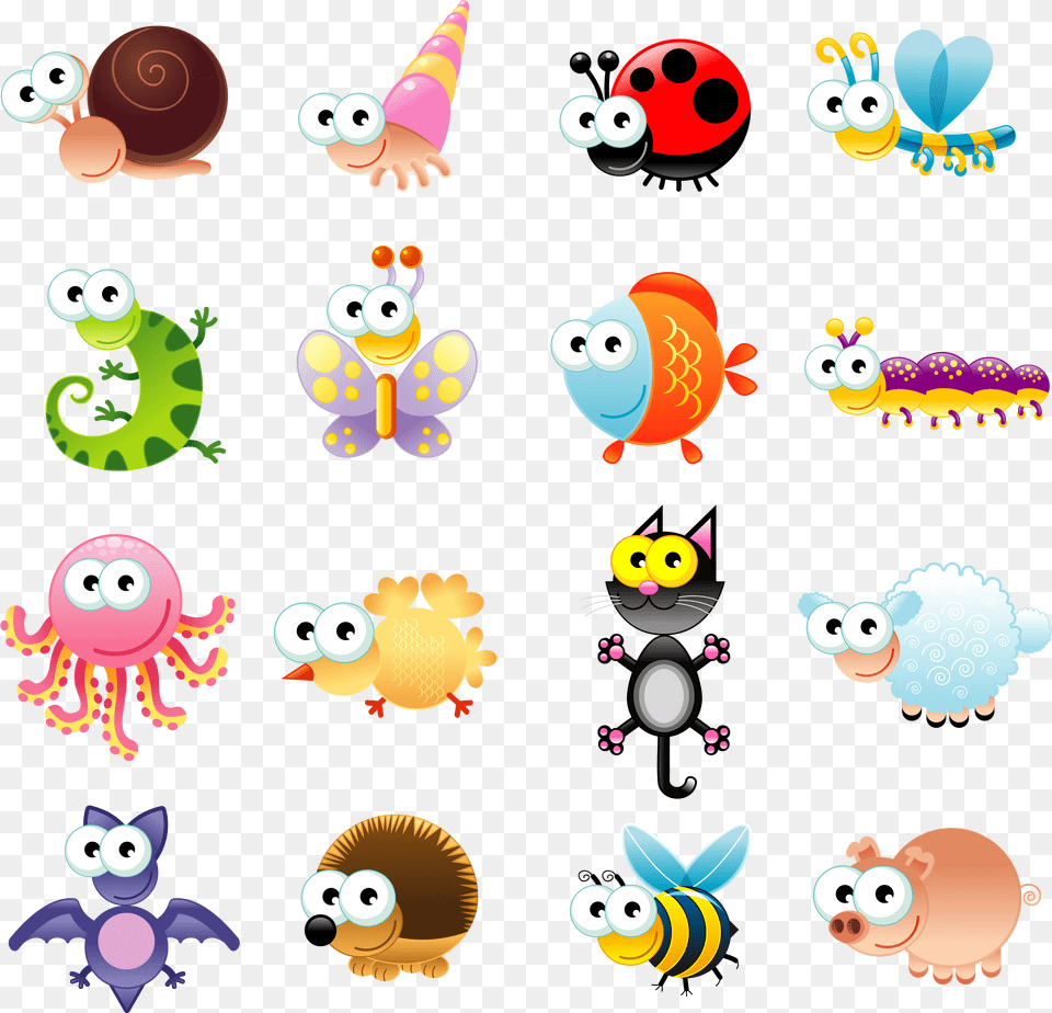 Vector Black And White Stock Bunny Clip Art Animals Cartoon Animals And Insects, Clothing, Hat, Animal, Bird Png