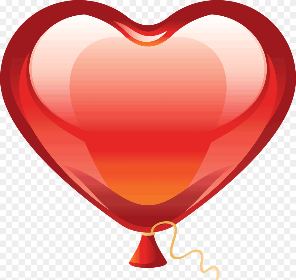 Vector Black And White Stock Files Red Heart Balloons, Balloon, Aircraft, Transportation, Vehicle Free Png Download