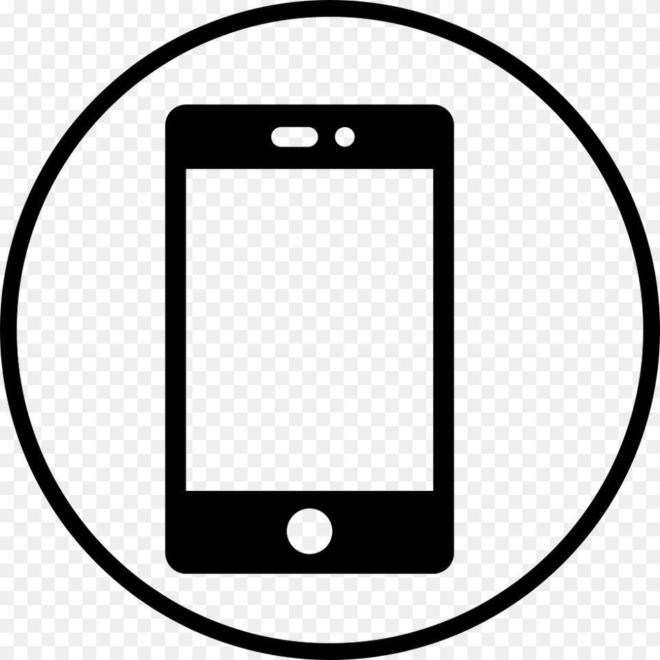 Vector Black And White Stock Mobile Phone At Getdrawings Mobile Icons Download, Electronics, Mobile Phone Free Transparent Png