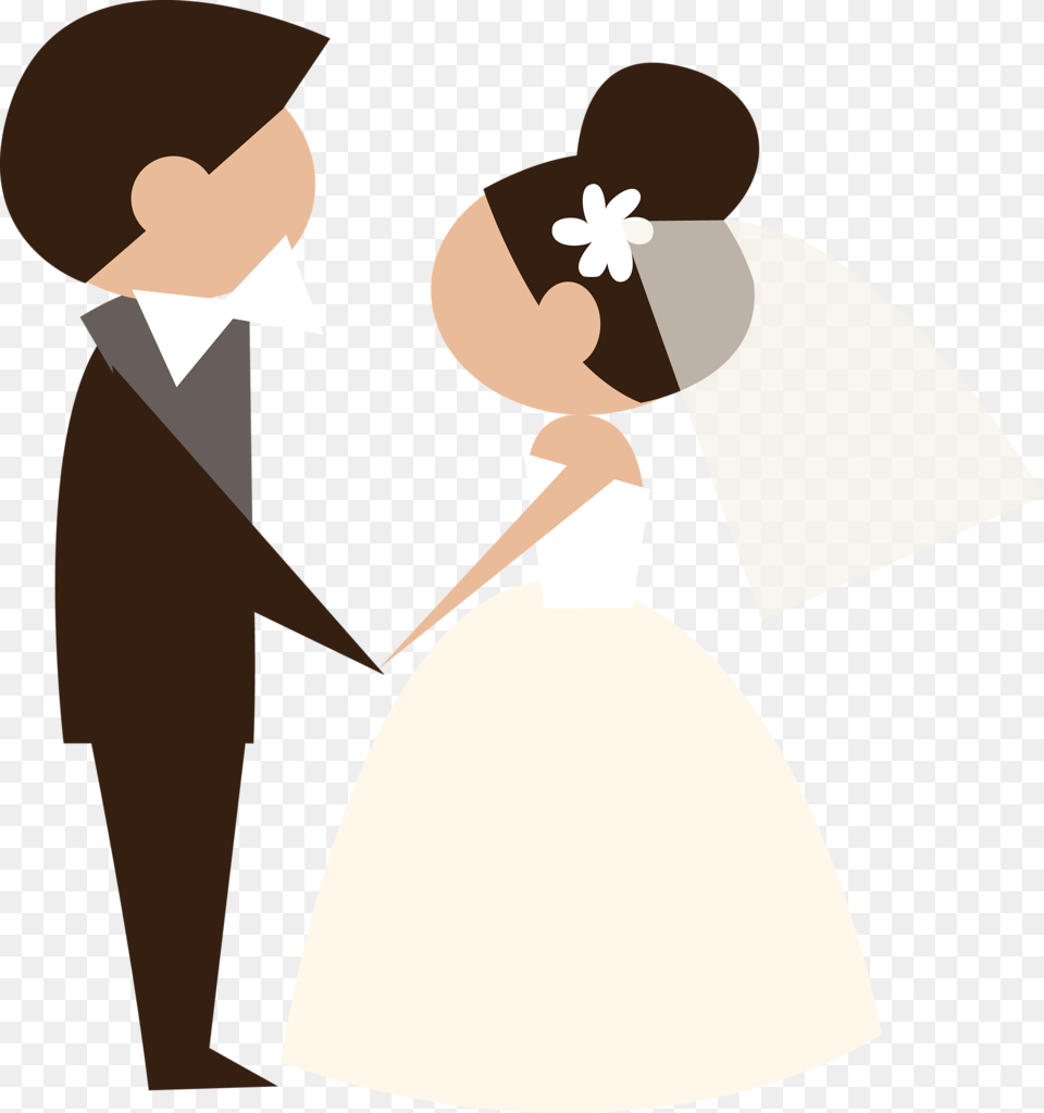 Vector Bride And Groom, Clothing, Dress, Formal Wear, Fashion Png