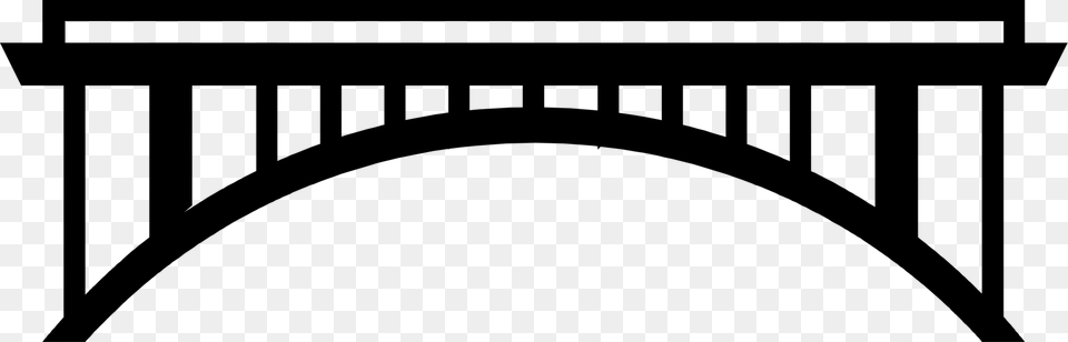 Vector Bridges Illustrator Bridge Symbol, Gray Free Transparent Png