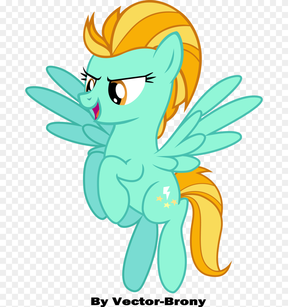 Vector Brony Flying Lightning Dust Safe Simple Mlp Lightning Dust Pony, Baby, Person, Face, Head Free Png Download