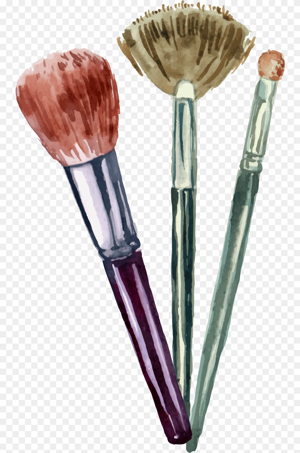 Vector Brush Makeup, Device, Tool, Blade, Dagger Free Png Download